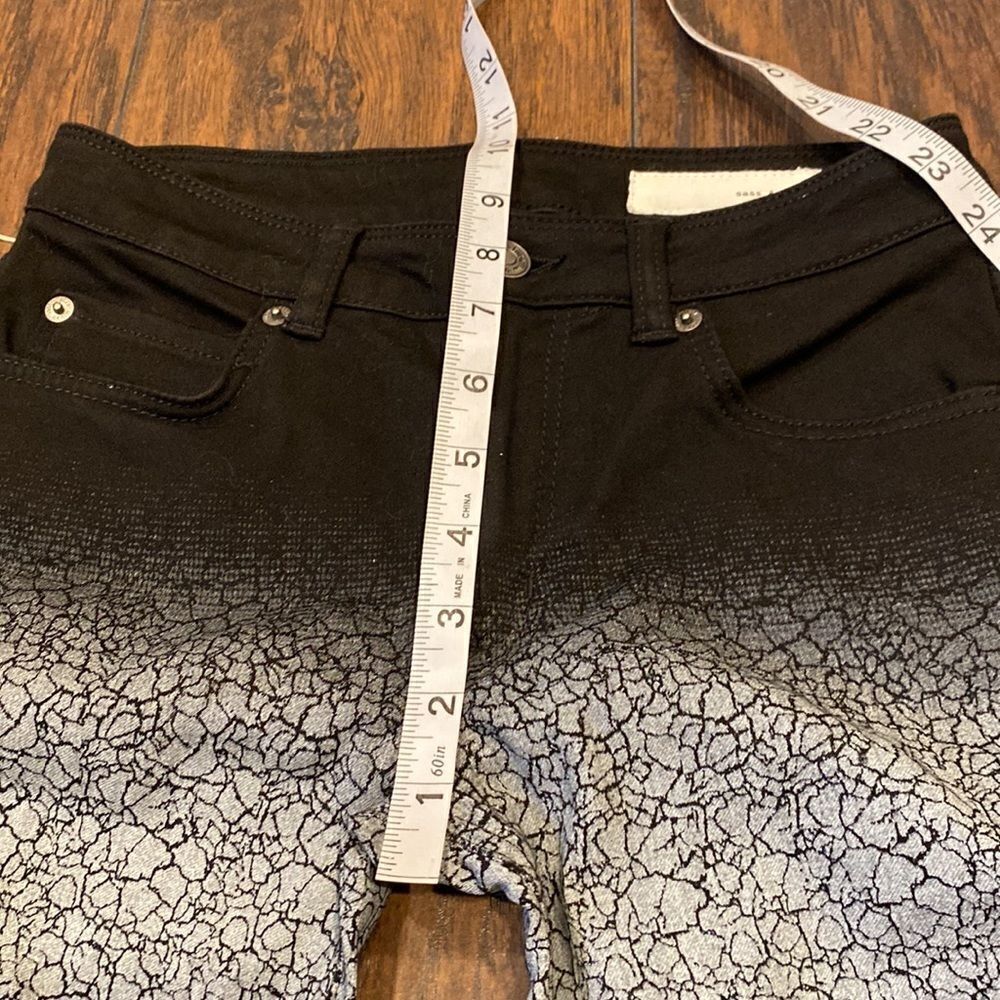 Sass & Bide Rocker Skinny Jeans Black NWT Size 25 - Picture 8 of 9